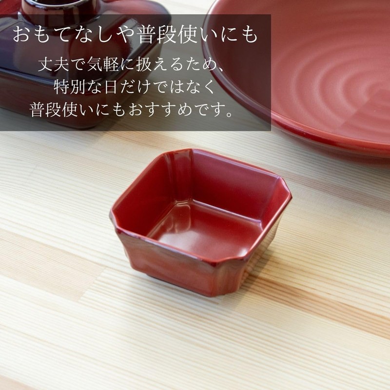 Thunder Group 1002SP Octagonal Small Bowl, Width 3.1 inches (7.8