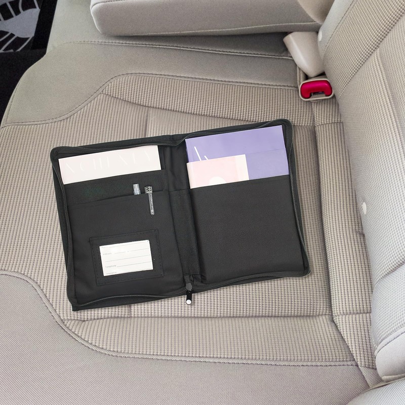 TNSLAND Vehicle Folder Document Folder A5, 24 x 17.5 cm