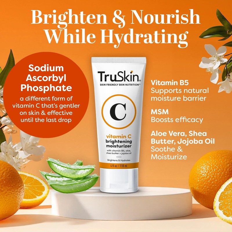 TruSkin Vitamin C Face Cream – Brightening & Hydrating Daily