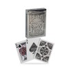 Bicycle Silver Steampunk Poker Size Standard Index Playing Cards
