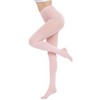 CozyWow Women's 80 Denier Solid Color Soft Opaque Footed Tights