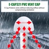 Roof Vent Cap for 1.5" 2" 3"Roof Ventilation Cover