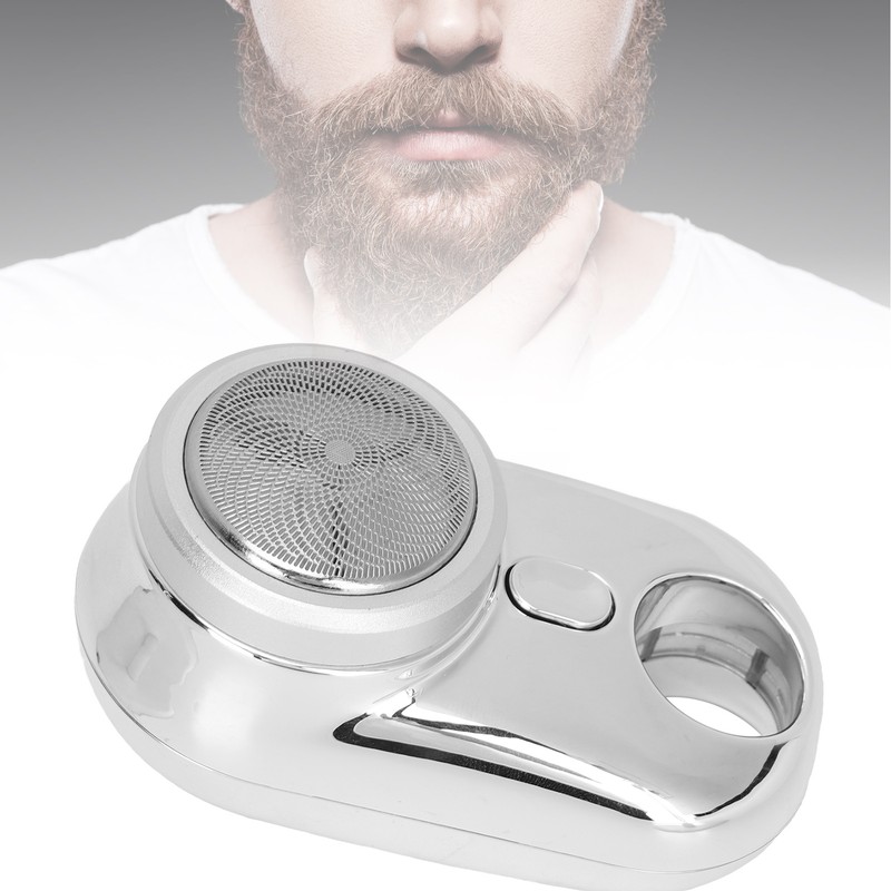Mini Beard Clipper IPX7 USB Rechargeable Pocket Portable Beard Trimmer