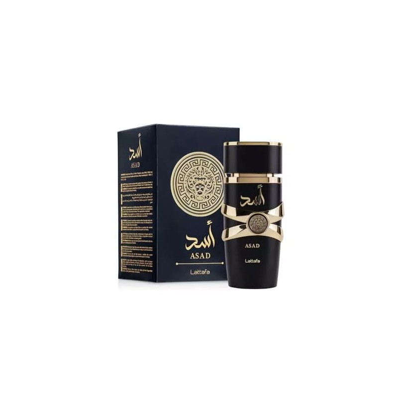 Lattafa Asad Vanilla Fragrance 3.4 Oz Unisex Long Lasting Perfume