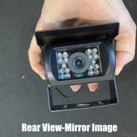iPoster Rear View Backup Camera 4 Pin CCD 12V-24V Bus Truck Trailer Night Vision IR-CUT