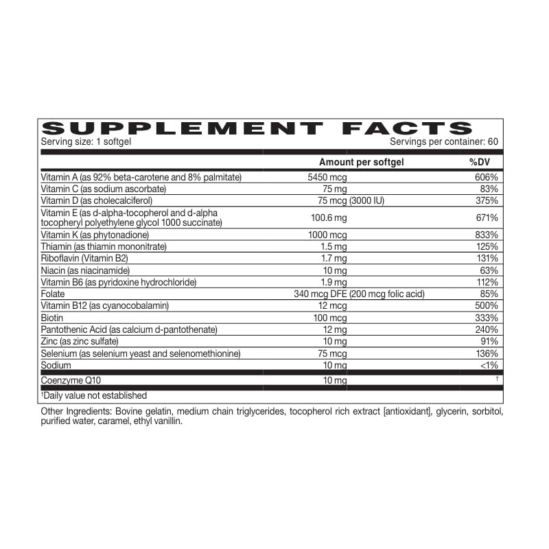DEKA's Plus Softgels, 60 Count Each