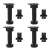 Dowell 4 Pack Heavy-Duty Leveling Feet 4-9/16" to 5-7/8" Adjustable