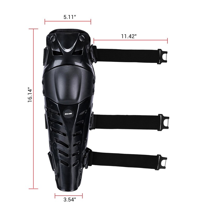 Outigu Knee Pads, Motorcycle Knee Protective Knee Shin Guards, Adjustable