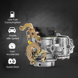 Waverspeed 1 Barrel Carburetor for Ford 1957 1960 1962 144 170 200 223 6CYL 4CYL Engine Replace for Holley1904 Carb Manual Choke