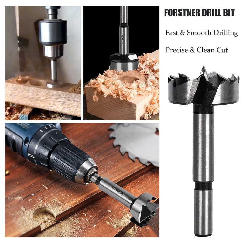 1-1/2 Inch Forstner Drill Bit 38mm Forstner Bits 5/16 Inch