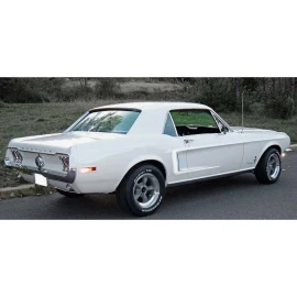 N/A Side Stripe Decal Kit White C-Stripe 1968 Mustang