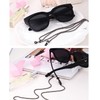 Whaline 3 Pieces Eyeglasses Chain Sunglass Neck Strap Holder with