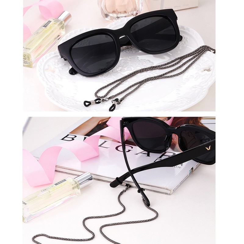 Whaline 3 Pieces Eyeglasses Chain Sunglass Neck Strap Holder with