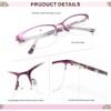 Missfive Premium Progressive Multifocus Metal Reading Glasses Women & A