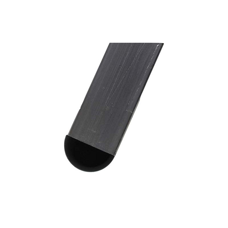 Qty: 16pcs 20mm (3/4") Square Tube Domed Ribbed Inserts End