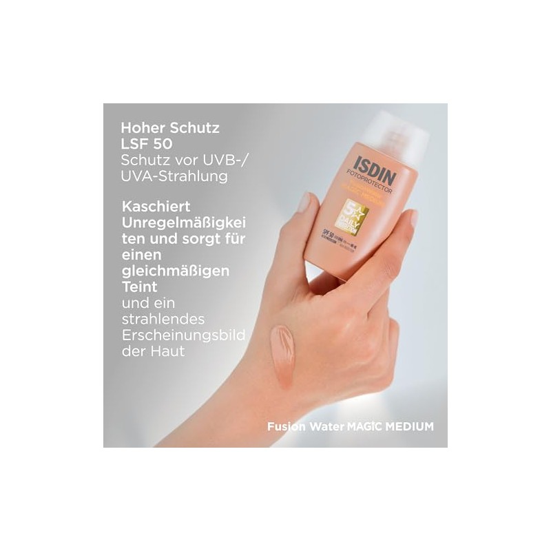 ISDIN FusionWater Colour Medium SPF 50