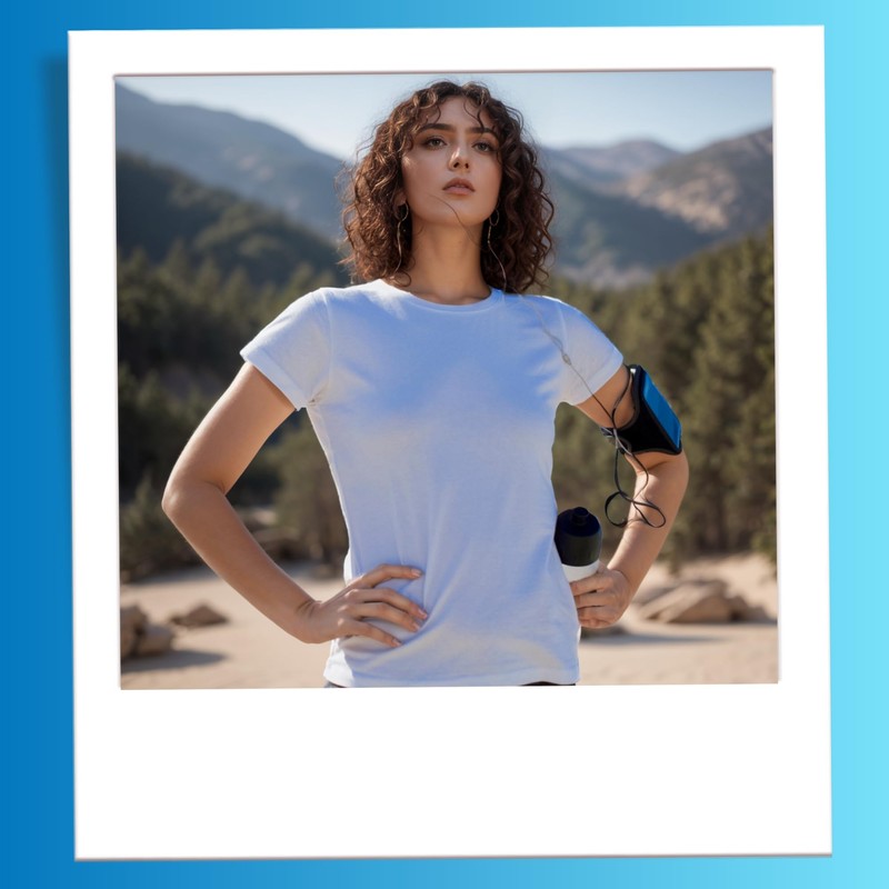 Sporti Women's L/S UPF 50+ Comfort Fit Rashguard, Red, Small