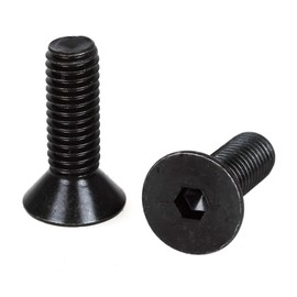 Photecs Countersunk Screws UNC 3/8-16 Inch Thread (Pack of 2), Thread Length 24 mm, Hexagon Socket Camera Screws