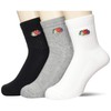 Fruit of the Loom Unisex Adult Quarter-Length Embroidered Sole Pile