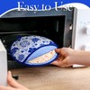 Honeydak 2 Pcs 12 Inch Tortilla Warmer Pouch, Microwavable Insulated