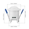 Sensor Light 360° Recessed Automatic PIR Motion Sensor with Time