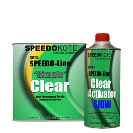 Speedokote Automotive Acrylic Urethane Clear Coat, 3:1 mix Clearcoat gallon Kit w/Slow Act., SMR-1170/1103 For California, Delaware, or Maryland, order SS-132