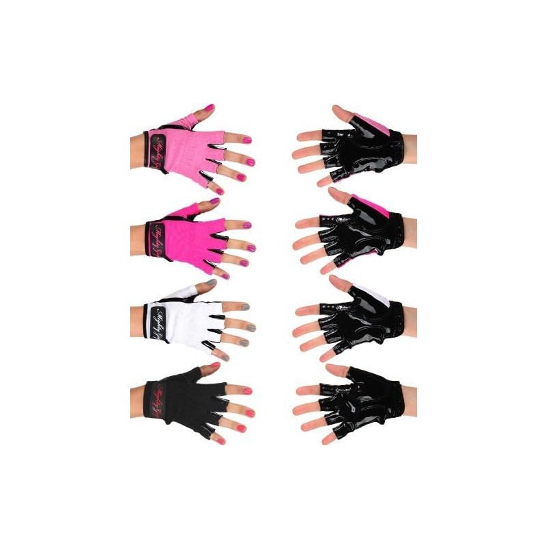 Mighty Grip Pole Dancing Gloves with Tack Strips for Gripping