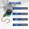 DKARDU 6 Pcs Fan Pull Chain Switch Ceiling Fan Switch