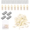 Mardatt 130Pcs Plantation Shutter Repair Kit Includes Plantation Shutter Pins
