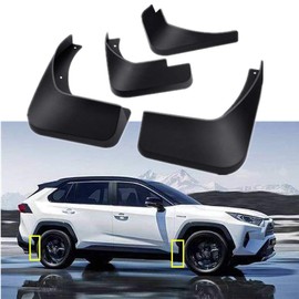 Mud Flaps Kit for Toyota XA50 RAV4 2019-2024 Mud Splash Guard Front and Rear 4-PC Set by TOPGRIL