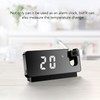Projection Alarm Clock Time Date Temperature Display 180 Degree Wide