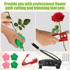 Znnam Flower Stem Cutter,14 in carbon Steel Blade Fresh Flower
