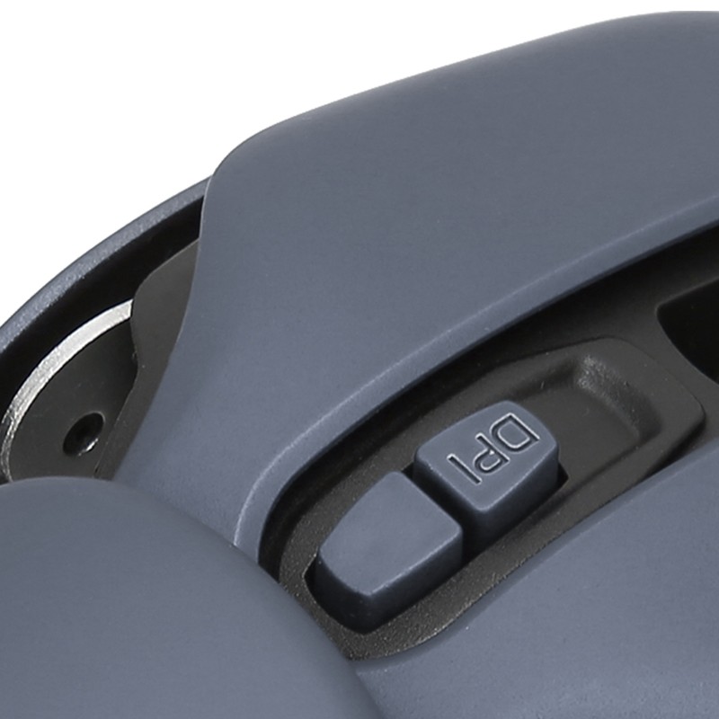 Ergonomic Wireless Mouse Inbuilt Battery Adjustable DPI Electroplating Process Integrated