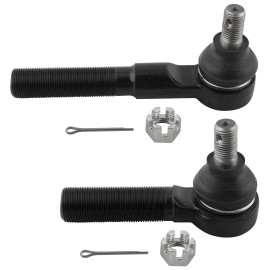 BOXI 2PC Front Outer Tie Rods For 1996 1997 Lexus LX450 Toyota Land Cruiser 1991-1997