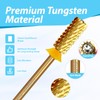 MagiBling Crystal Top Small Barrel 3/32'' Safety Tungsten Nail Drill
