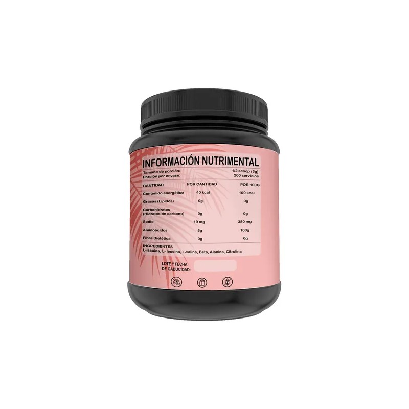 Aminoácidos En Polvo Flamish 1kg Prentreno Varios Sabores