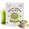 Organic Traditions Matcha Latte con probióticos y vainilla 5 3