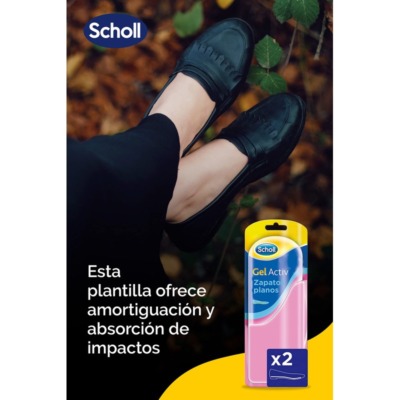 Scholl Gel Activ Solette Donna per Scarpe Basse e Ballerine,