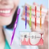 FRUTA 5pcs Dual End Brush V-Trim Orthodontic Toothbrush Tiny Interdental
