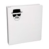 Heisenberg Face Sticker Decal Notebook Car Laptop 6" x 6"