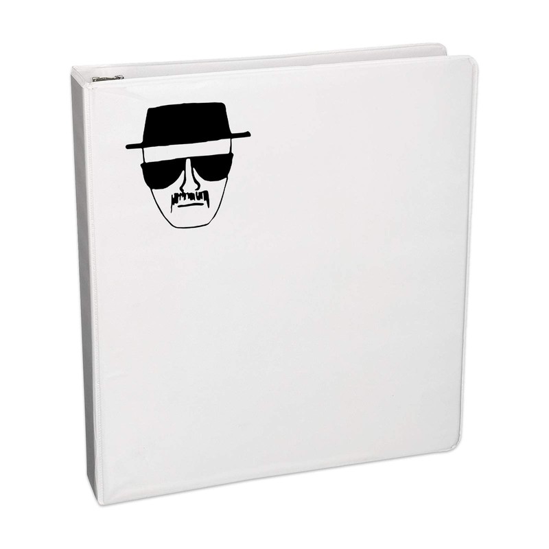 Heisenberg Face Sticker Decal Notebook Car Laptop 6" x 6"