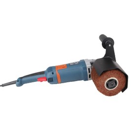 Aidelife Synthetic Fibre Brush for Sanding Machine Renovator, for Flat Metal and Wooden Surfaces and for Satin Surfaces of Unpainted Metals, Diameter 120 x 100, Wire Drawing Machine Attachment