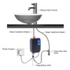 Hot Water Heater,110V 3000W Mini Electric Tankless Instant Hot Water