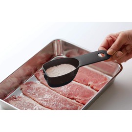 Takagi Powder Sifter, Black, 1.1 x 6.2 x 1.6 inches (2.8 x 15.8 x 4 cm), TAKAGI Convenient Standing Powder Sifter