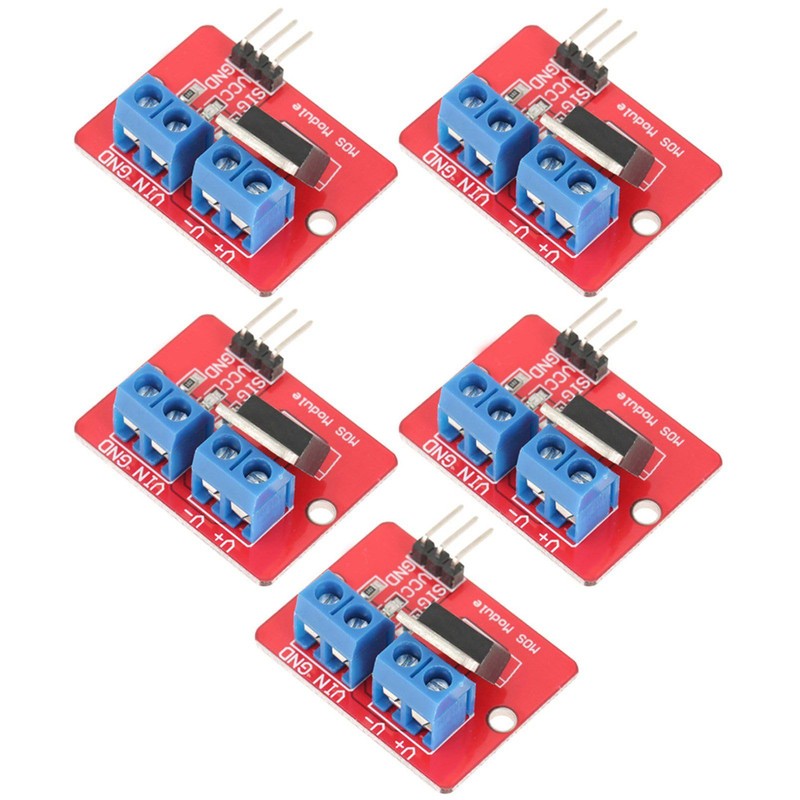 Ailoocedi 5pcs 3.3V/5V Mosfet Driver Module PWM Output Driver Boards