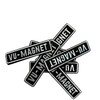 Polizeimemesshop - Name badges 2.0 VU magnet textile patch with
