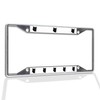 Fastasticdeals Metal Insert License Plate Frame Panther Weatherproof Car Accessories