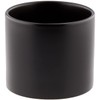 LIVING TALK TFL013BK Vase, Black, φ4.1 x 3.5 inches (10.5