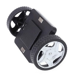 TOYANDONA Pack of 2 Magnetic Blocks Wheels Car Truck Chassis Wheel with Magnetic Tiles Magnetic Toy Construction Wheels for Children Toddlers Magnetic Building Blocks