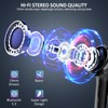 EXZHIG Wireless Earbuds, Bluetooth 5.3 Headphones 4 Built-in Microphones ENC